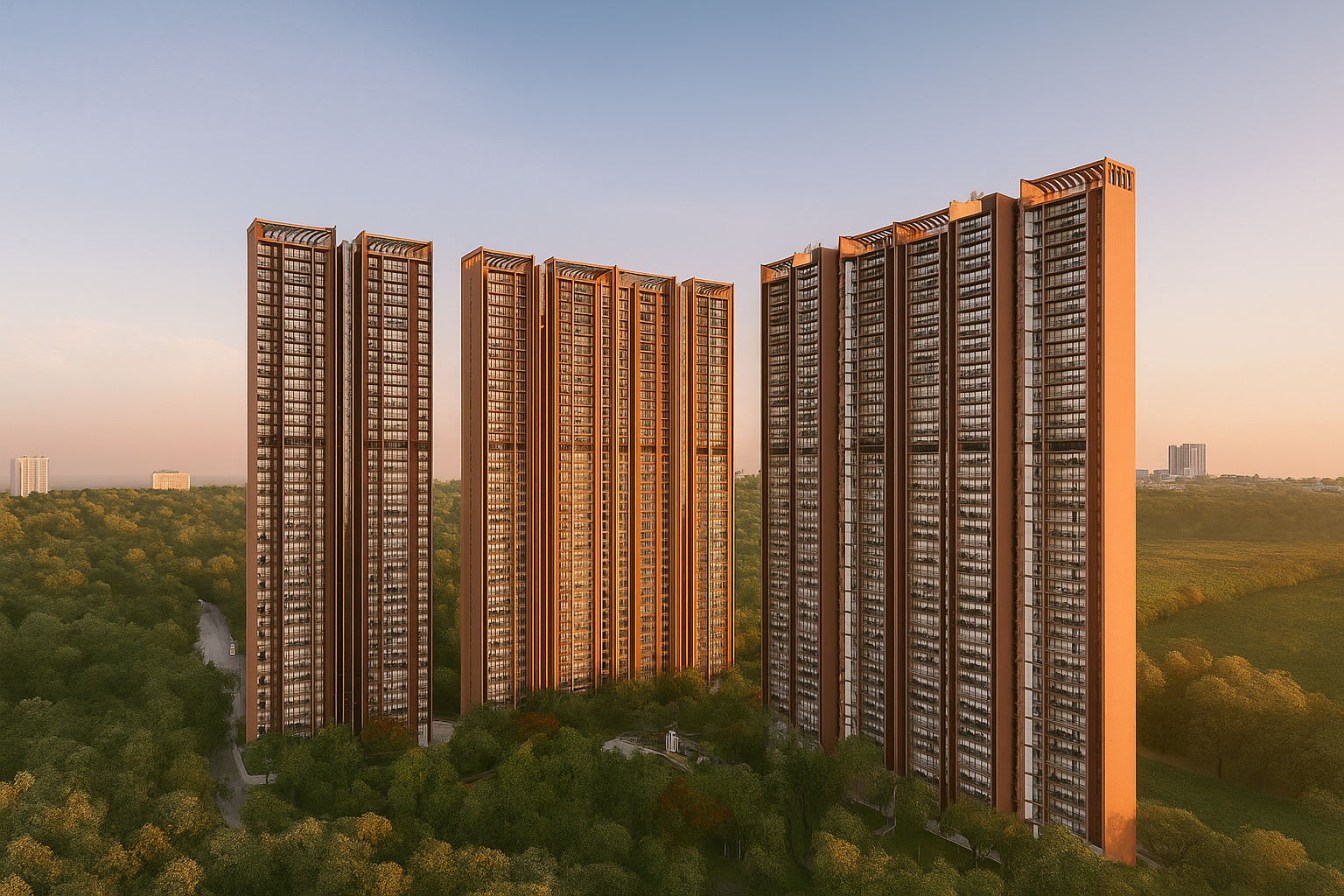 Ultra‑luxury residential towers